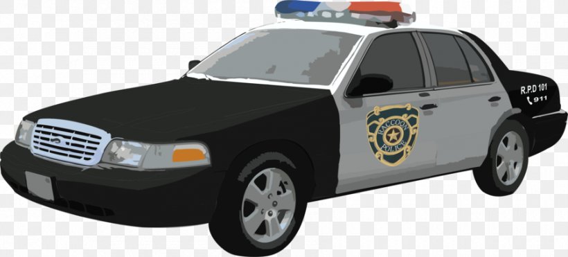 Police Car Raccoon City Ford Crown Victoria Police Interceptor, PNG, 900x408px, Police Car, Ambulance, Automotive Exterior, Badge, Brand Download Free