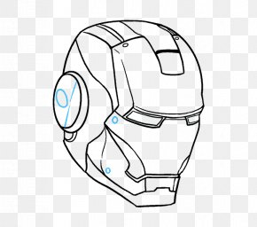 Iron Man Cartoon Face Drawing