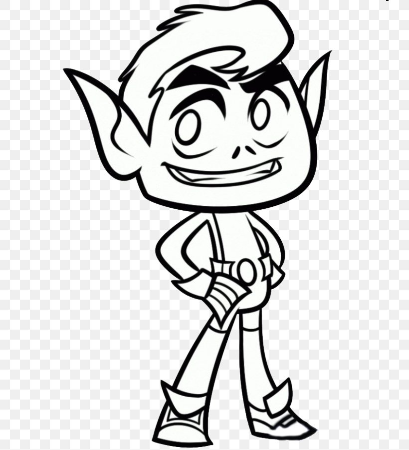 Beast Boy Coloring Book Drawing Child Teen Titans, PNG, 738x901px, Watercolor, Cartoon, Flower, Frame, Heart Download Free