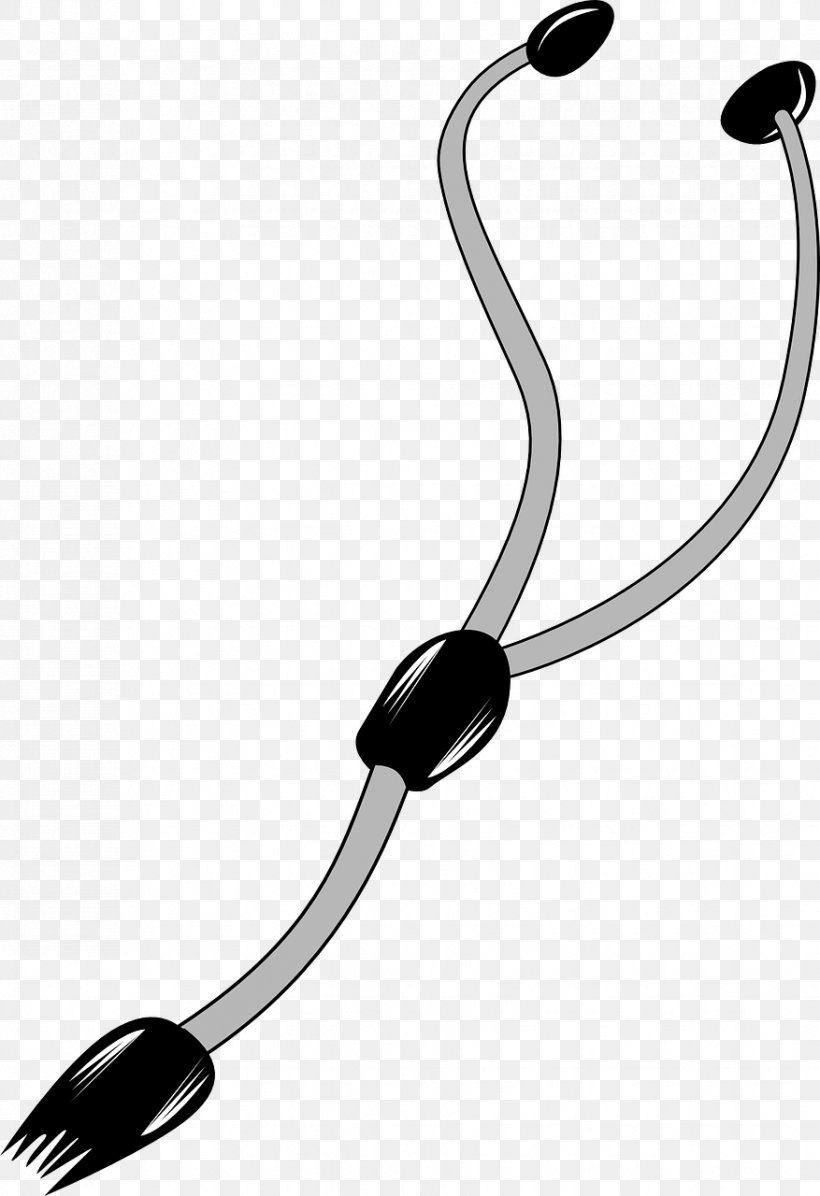 Stethoscope Medicine Physician Clip Art, PNG, 877x1280px, Stethoscope, Black And White, Body Jewelry, David Littmann, Drawing Download Free
