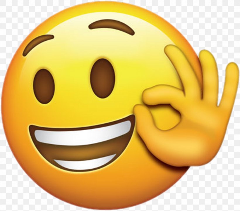 Emoji Emoticon OK Gesture Clip Art, PNG, 1024x902px, Emoji