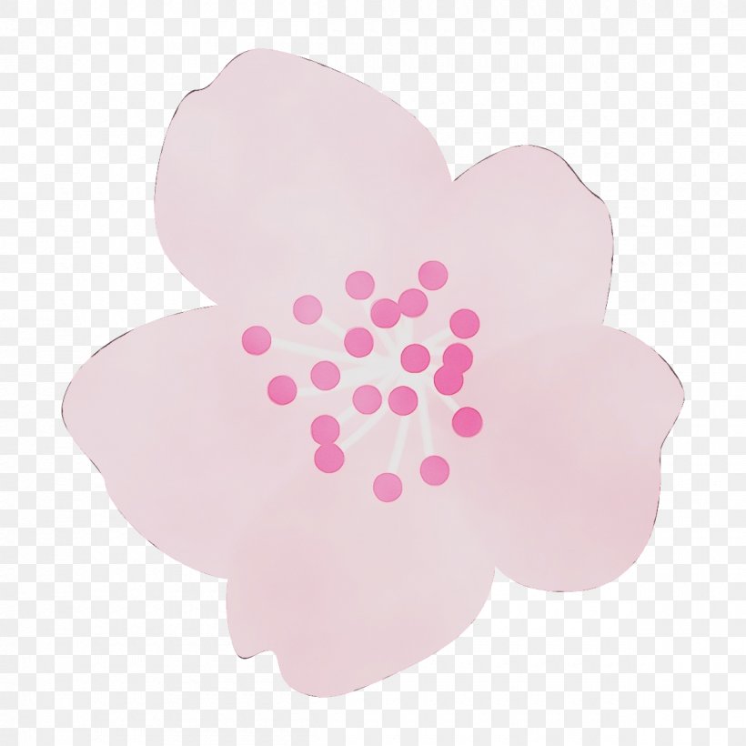 Pink Petal Heart Cloud Plant, PNG, 1200x1200px, Watercolor, Cloud, Flower, Heart, Paint Download Free