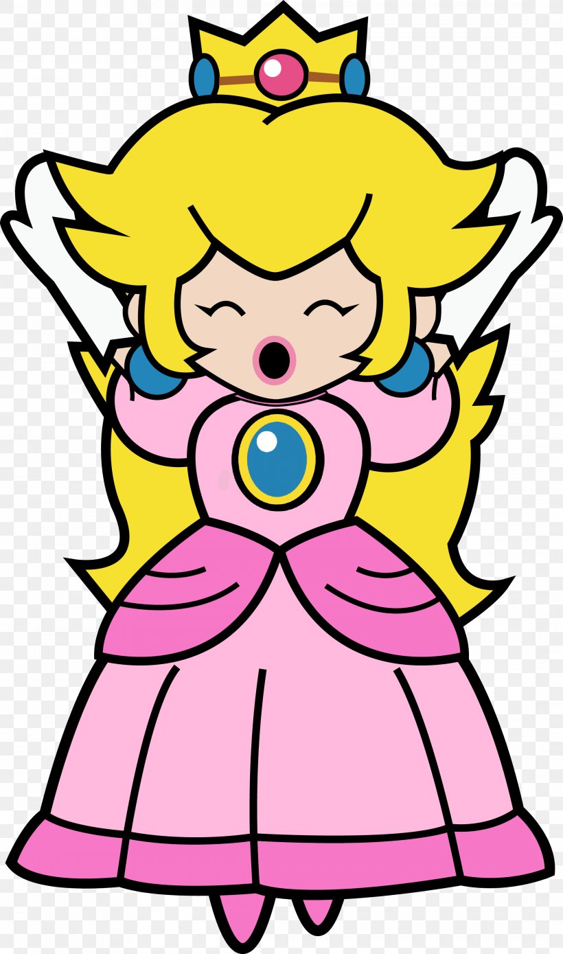 Princess Peach Super Paper Mario Rosalina, PNG, 2173x3683px, Princess Peach, Area, Art, Artwork, Boos Download Free