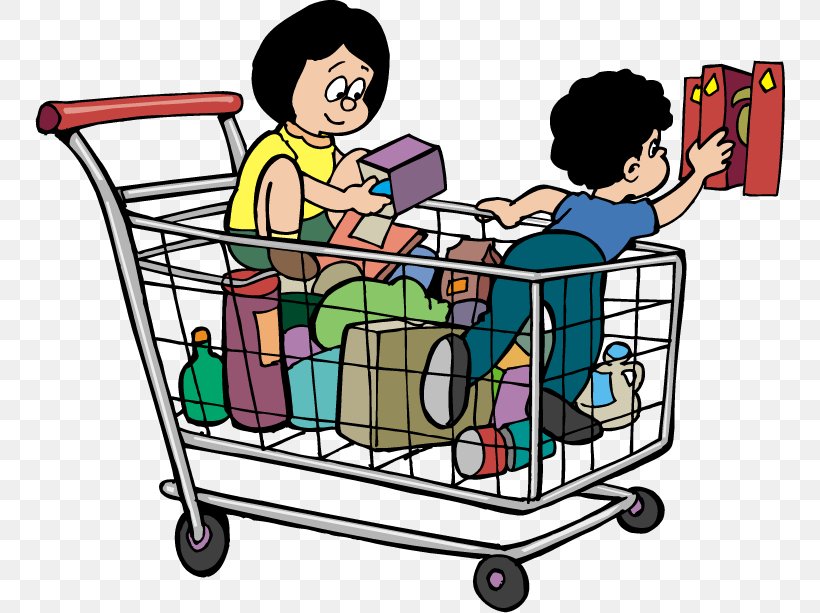 Shopping Cart Child Online Shopping Clip Art, PNG, 750x613px, Shopping Cart, Area, Cart, Child, Customer Download Free