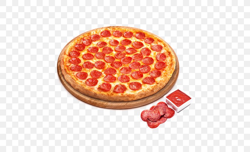 Sicilian Pizza Domino's Pizza Take-out Pepperoni, PNG, 500x500px, Sicilian Pizza, Cuisine, Delivery, Dessert, Dish Download Free