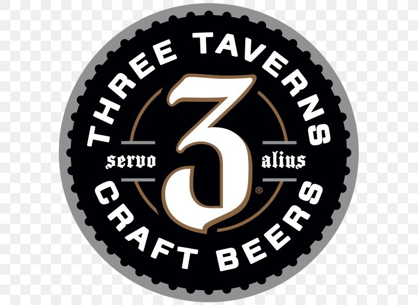 Three Taverns Craft Brewery Craft Beer India Pale Ale, PNG, 600x600px, Beer, Badge, Bar, Brand, Brewery Download Free