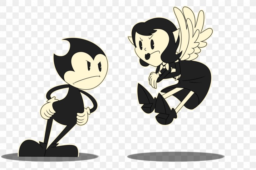 Bendy And The Ink Machine Lucifer Devil Angel, PNG, 1024x682px, Bendy And The Ink Machine, Angel, Cartoon, Chapter, Demon Download Free