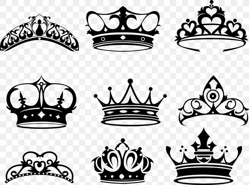 Crown Of Queen Elizabeth The Queen Mother Tattoo King Png 1931x1438px Crown Black And White