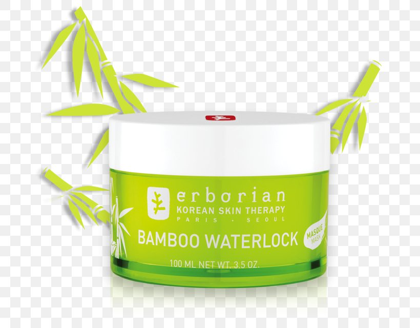 Erborian Bamboo Waterlock Mask Cream Facial Cosmetics, PNG, 700x640px, Cream, Bamboo, Beauty, Cosmetics, Erborian Download Free