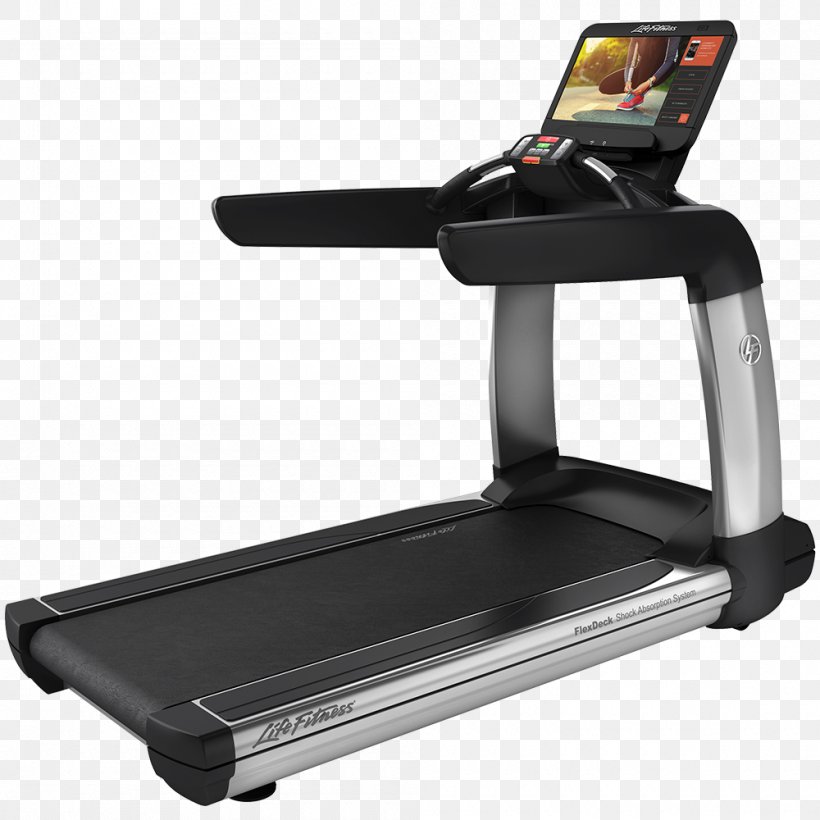 Life Fitness Treadmill Exercise Fitness Centre Physical Fitness, PNG, 1000x1000px, Life Fitness, Aerobic Exercise, At Home Fitness, Elliptical Trainers, Exercise Download Free