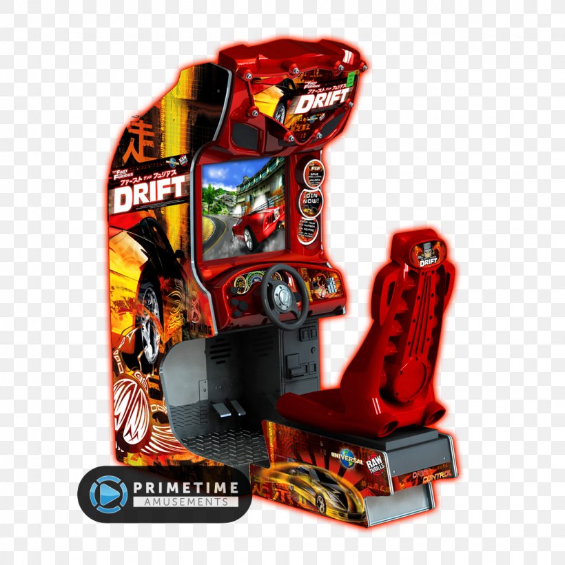 The Fast And The Furious: Drift Big Buck Hunter Fast & Furious: SuperCars Arcade Game, PNG, 1125x1125px, 2 Fast 2 Furious, Fast And The Furious Drift, Amusement Arcade, Arcade Cabinet, Arcade Game Download Free
