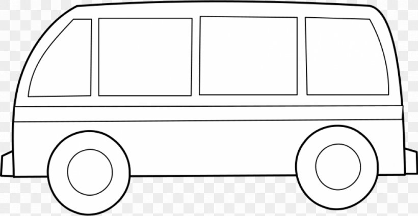 Bus Ausmalbild Coloring Book Vehicle Child, PNG, 963x500px, Bus, Area, Ausmalbild, Automotive Design, Black And White Download Free