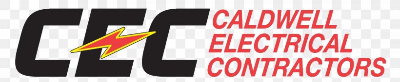 Caldwell Electrical Contractors Electrician Electricity Industry, PNG, 2550x528px, Electrician, Advertising, Brand, Electrical Contractor, Electricity Download Free