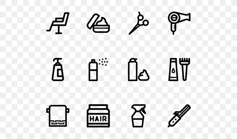 Beauty Parlour Icon Design, PNG, 560x480px, Beauty Parlour, Area, Beauty, Black, Black And White Download Free