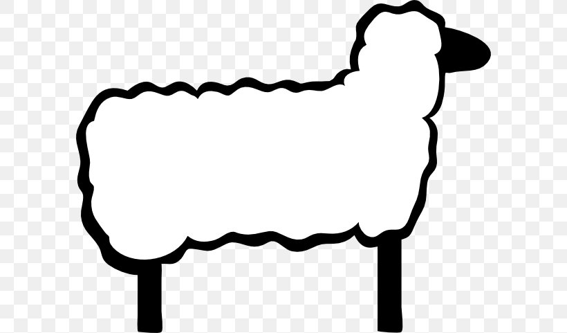 Black Sheep Wool Clip Art, PNG, 600x481px, Sheep, Area, Black, Black And White, Black Sheep Download Free
