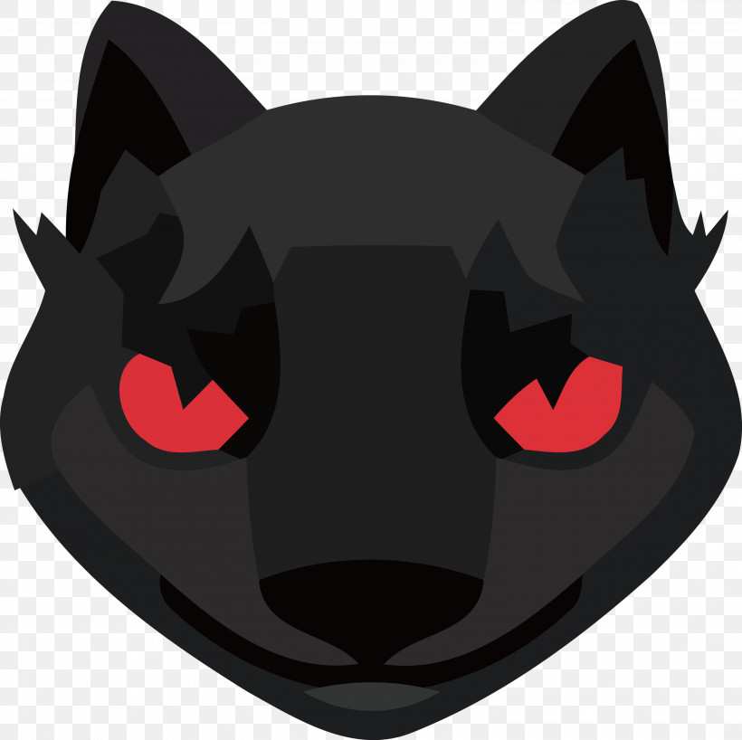 Cat Black Cat Snout Whiskers Cartoon, PNG, 3000x2993px, Cat, Black, Black Cat, Black M, Cartoon Download Free