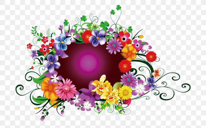 Flower Garland Wreath, PNG, 2767x1723px, Flower, Color, Flora, Floral Design, Floristry Download Free