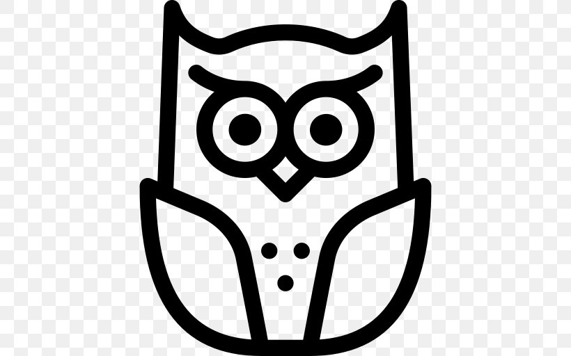 Owl Beak Bird Clip Art, PNG, 512x512px, Owl, Animal, Beak, Bird, Black Download Free
