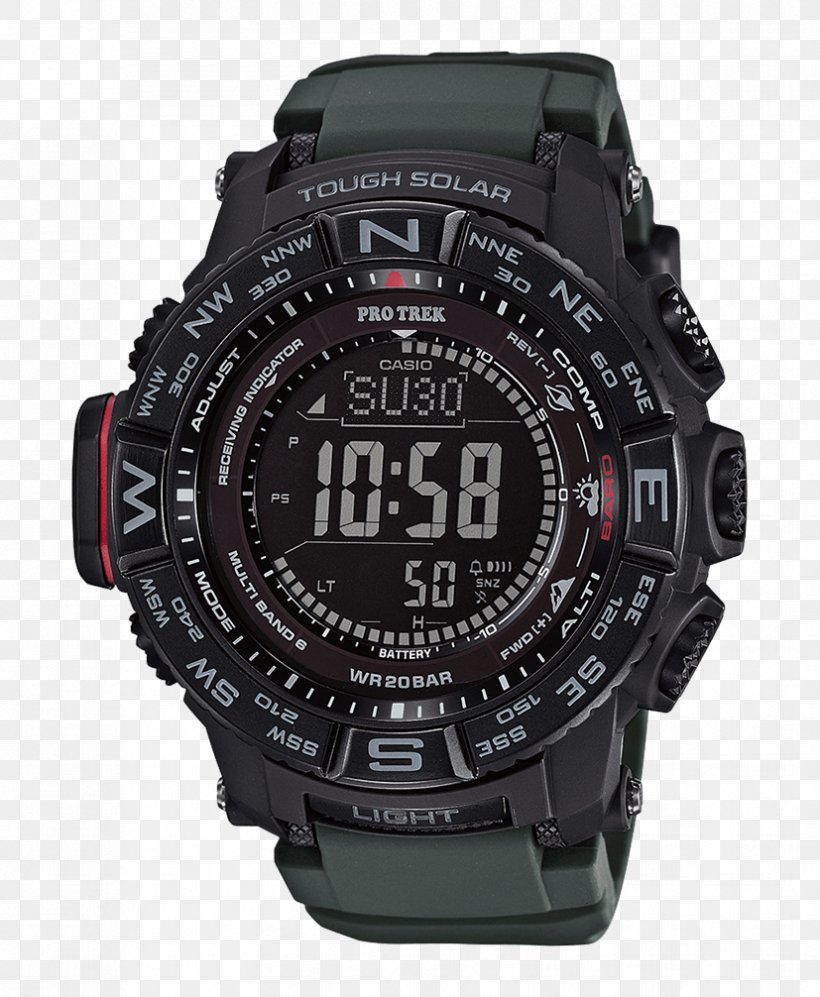 Pro Trek Casio Solar-powered Watch Brand, PNG, 827x1006px, Casio, Brand, Casio Pro Trek Smart Wsdf20, Clock, Gshock Download Free
