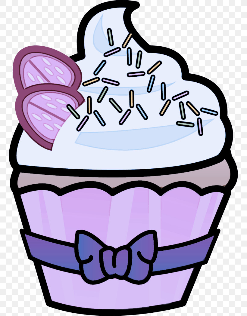Baking Cup Purple Icing Cupcake Food, PNG, 761x1051px, Baking Cup, Cream, Cupcake, Food, Icing Download Free