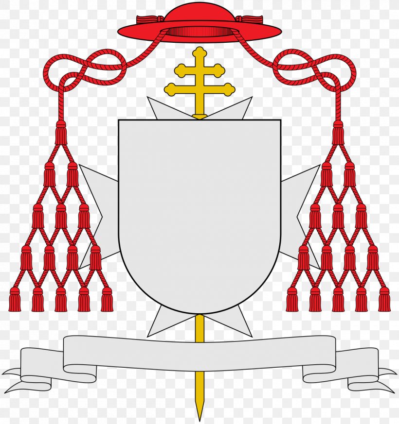 Cardinal Coat Of Arms Ecclesiastical Heraldry Catholicism Archbishop, PNG, 1200x1279px, Cardinal, Archbishop, Area, Artwork, Bishop Download Free