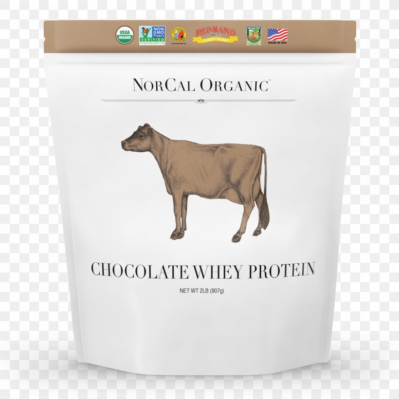 Cattle Organic Food Milk Whey Protein, PNG, 2000x2000px, Cattle, Bodybuilding Supplement, Calf, Cattle Like Mammal, Chocolate Download Free