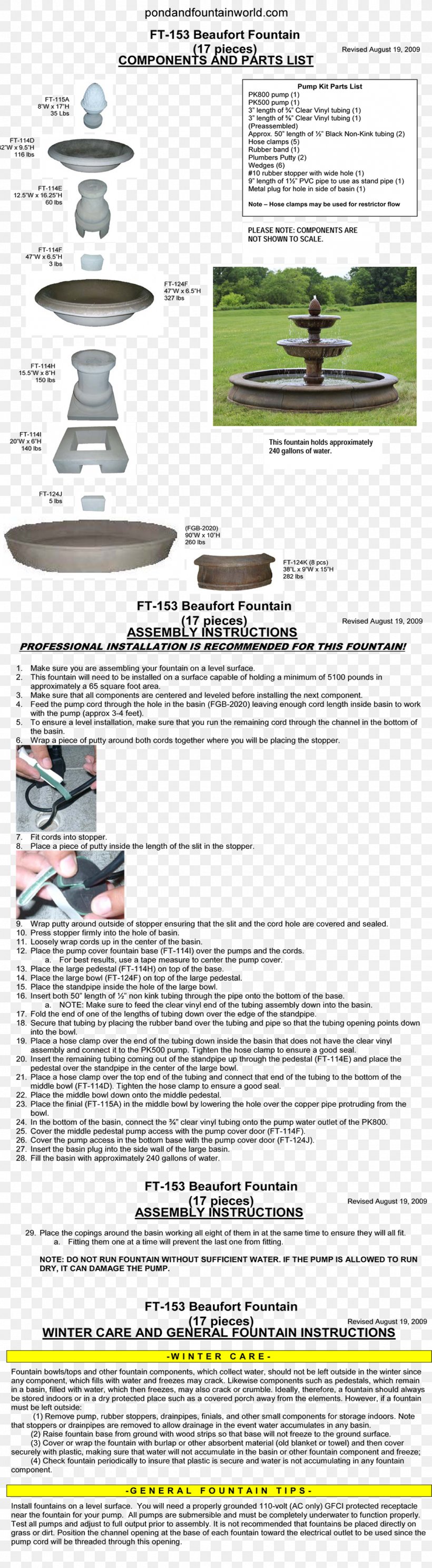Fountain Beaufort Concrete, PNG, 1100x3988px, Fountain, Area, Beaufort, Concrete, English Download Free