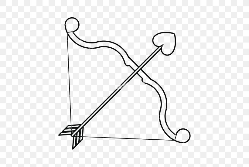 Bow And Arrow Drawing, PNG, 550x550px, Bow And Arrow, Area, Bathroom Accessory, Black And White, Bow Download Free