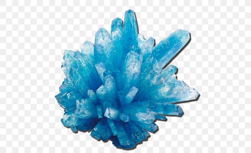 Crystal Growth Quartz Yellow Blue, PNG, 500x500px, Crystal, Amethyst, Aqua, Blue, Cobalt Blue Download Free