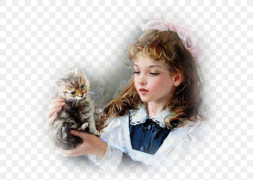 Kitten Painting Painter Artist, PNG, 650x584px, Watercolor, Cartoon, Flower, Frame, Heart Download Free