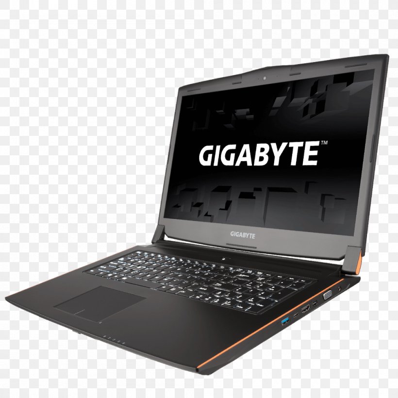 Laptop Kaby Lake Intel Core I7 Gigabyte Technology, PNG, 1000x1000px, Laptop, Computer, Ddr4 Sdram, Electronic Device, Gigabyte Download Free