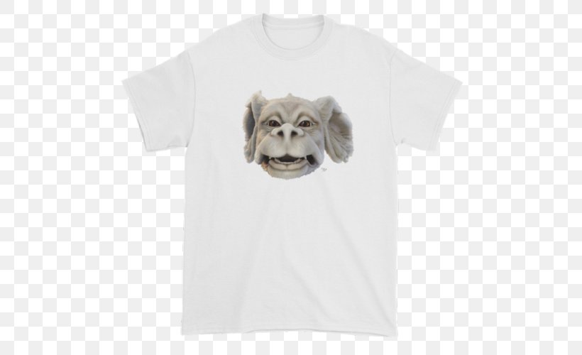 T-shirt Mammal Sleeve Snout Font, PNG, 500x500px, Tshirt, Clothing, Eyewear, Fur, Glasses Download Free