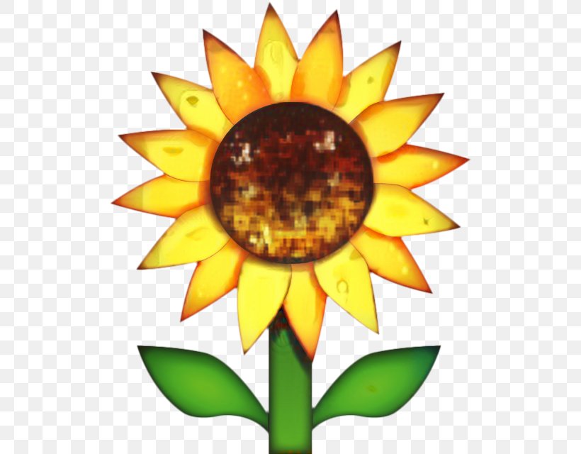 Iphone Flower Emoji, PNG, 514x640px, Common Sunflower, Apple Color Emoji, Asterales, Daisy Family, Emoji Download Free