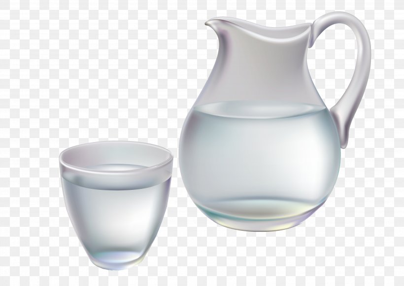 Pitcher Jug Water Glass Clip Art, PNG, 3575x2531px, Pitcher, Ceramic, Coffee Cup, Cup, Drinkware Download Free