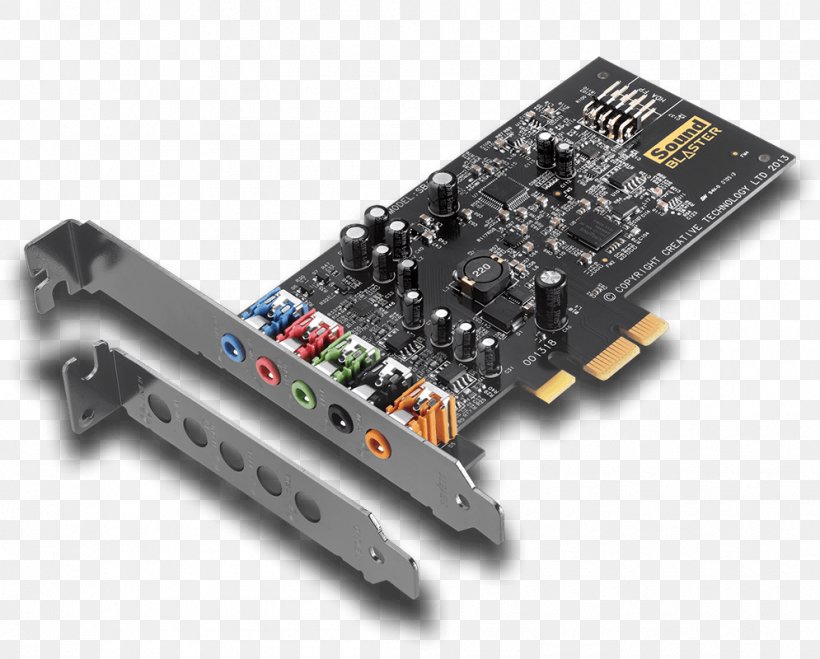 Sound Blaster Audigy Sound Cards & Audio Adapters Creative Technology PCI Express, PNG, 995x800px, Sound Blaster Audigy, Audio, Computer, Computer Component, Computer Hardware Download Free