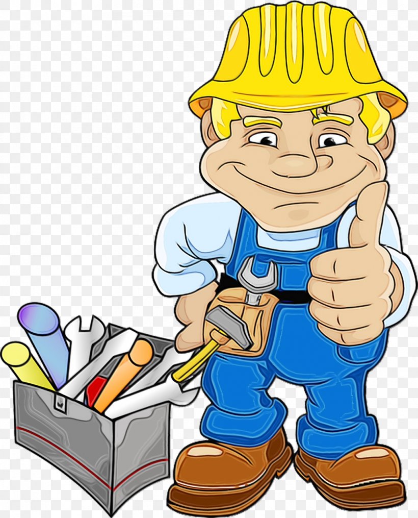 Cartoon Clip Art Construction Worker Line Finger, PNG, 1034x1280px, Watercolor, Cartoon, Construction Worker, Finger, Handyman Download Free