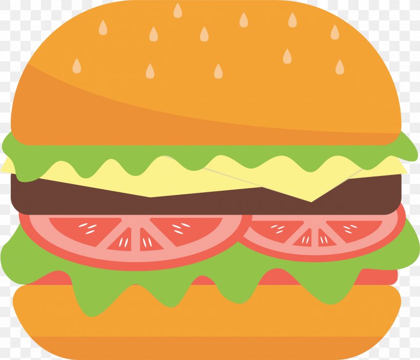Hamburger French Fries Cheeseburger Fast Food Restaurant, PNG, 2400x2062px, Hamburger, Cheeseburger, Drink, Eating, Fast Food Download Free