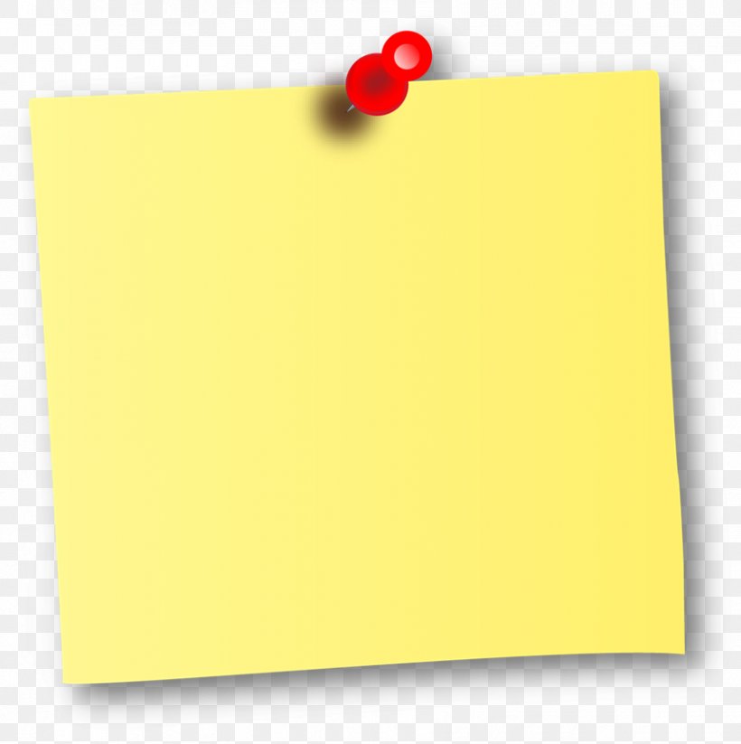 Paper Rectangle Font, PNG, 856x860px, Paper, Material, Post It Note, Rectangle, Yellow Download Free