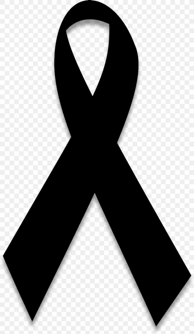 Symbol Vector Graphics Mourning Black Ribbon, PNG, 913x1575px, Symbol, Awareness Ribbon, Black, Black Ribbon, Fashion Accessory Download Free
