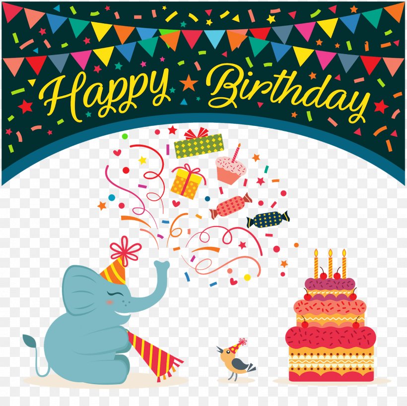 Birthday Vector Graphics Greeting & Note Cards Gift, PNG, 1600x1600px, Birthday, Anniversary, Birthday Candle, Cake Decorating Supply, Ecard Download Free