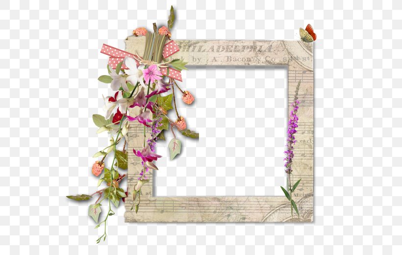 Digital Scrapbooking Floral Design Picture Frames Flower, PNG, 578x520px, Scrapbooking, Artificial Flower, Creativity, Cut Flowers, Decor Download Free