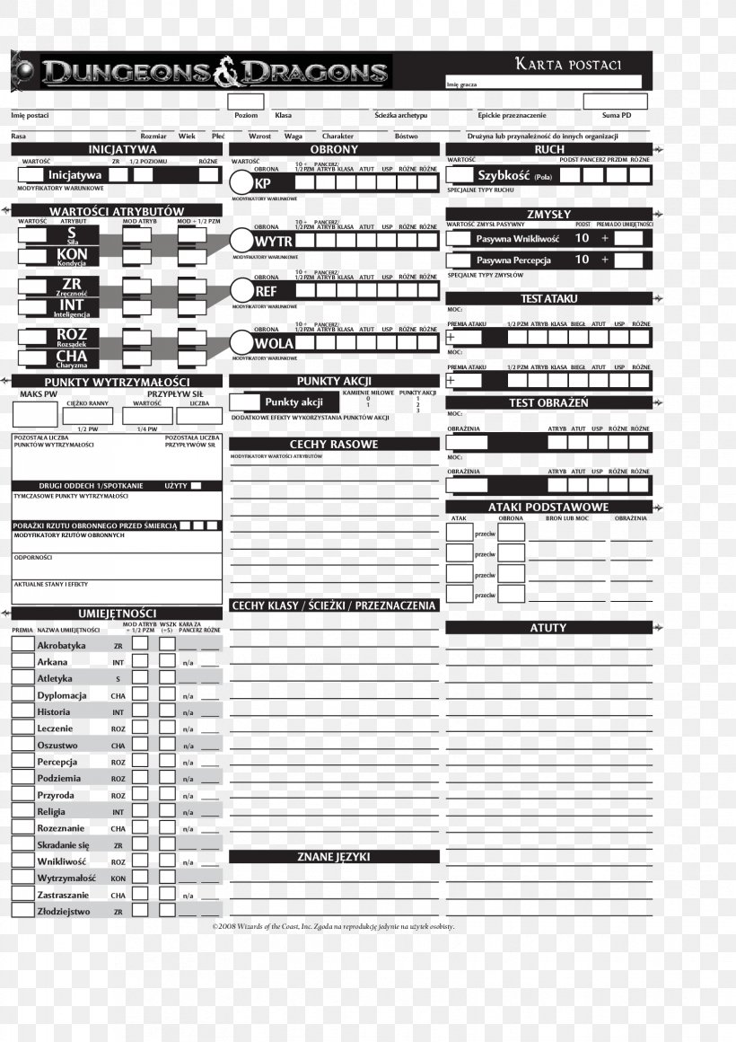 Dungeons & Dragons Basic Set Player's Handbook Pathfinder Roleplaying Game Character Sheet, PNG, 1653x2339px, Watercolor, Cartoon, Flower, Frame, Heart Download Free