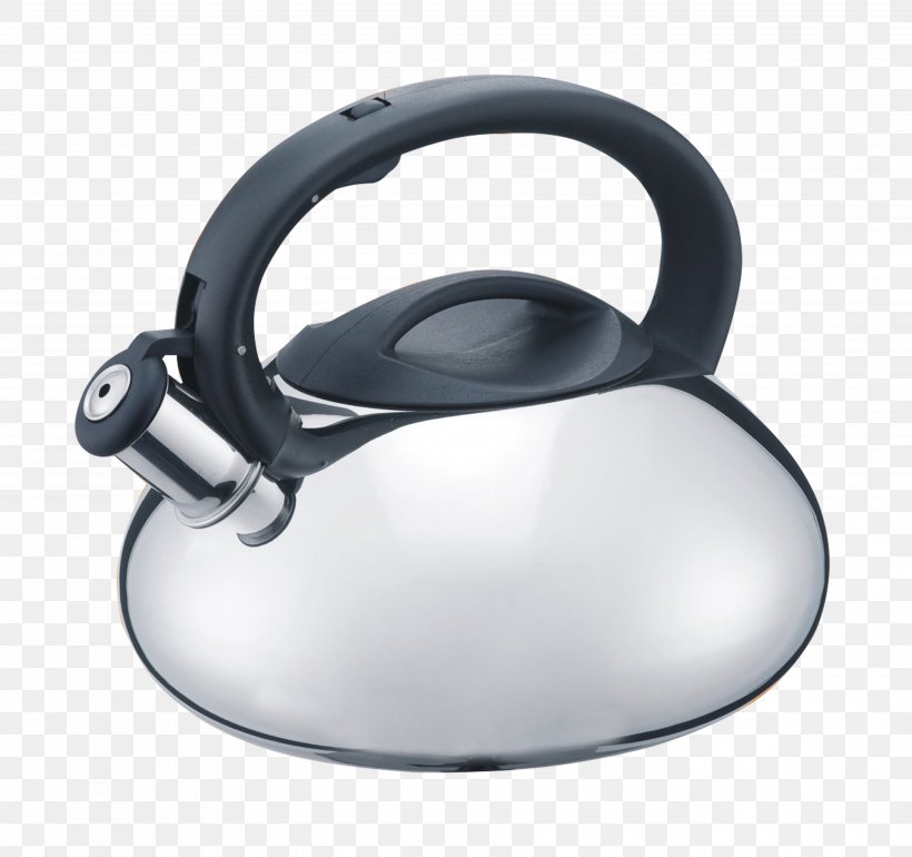 Kettle Teapot Stainless Steel Coffee, PNG, 3724x3500px, Kettle, Coffee, Cooking Ranges, Cookware And Bakeware, Electric Kettle Download Free