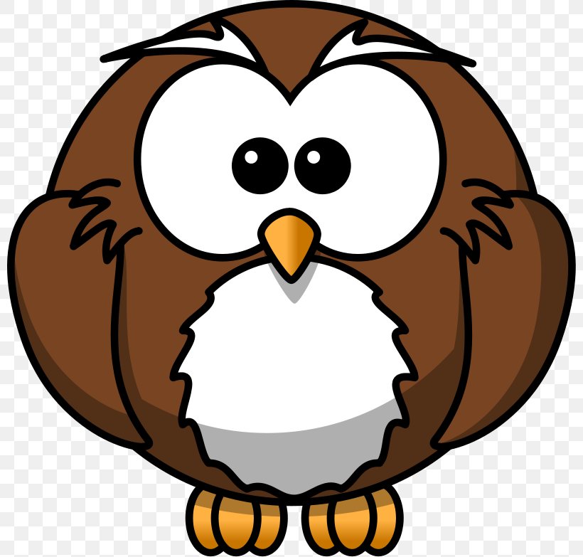 Owl Cartoon Clip Art, PNG, 800x783px, Owl, Animation, Artwork, Barn Owl, Beak Download Free