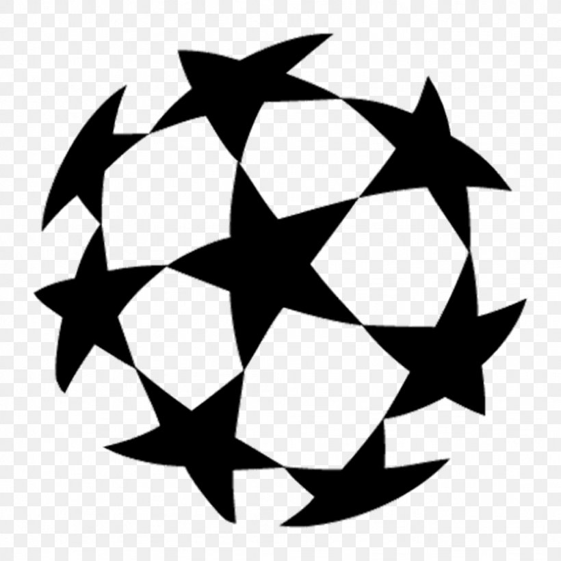Vector Graphics UEFA Europa League Logo Football, PNG, 1024x1024px, Uefa Europa League, Artwork, Black, Black And White, Cdr Download Free