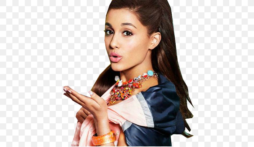 Ariana Grande Boca Raton Victorious, PNG, 543x477px, Watercolor, Cartoon, Flower, Frame, Heart Download Free