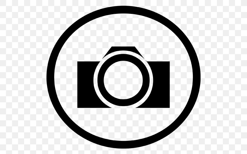 Camera Photography Logo Clip Art, PNG, 512x512px, Camera, Area, Black And White, Brand, Camera Lens Download Free