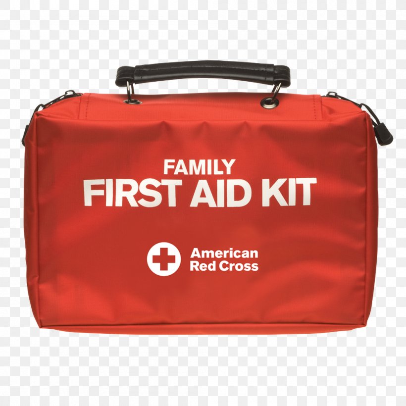 First Aid Supplies American Red Cross First Aid Kits Emergency Bag, PNG, 1000x1000px, First Aid Supplies, American Red Cross, Bag, Baggage, Brand Download Free