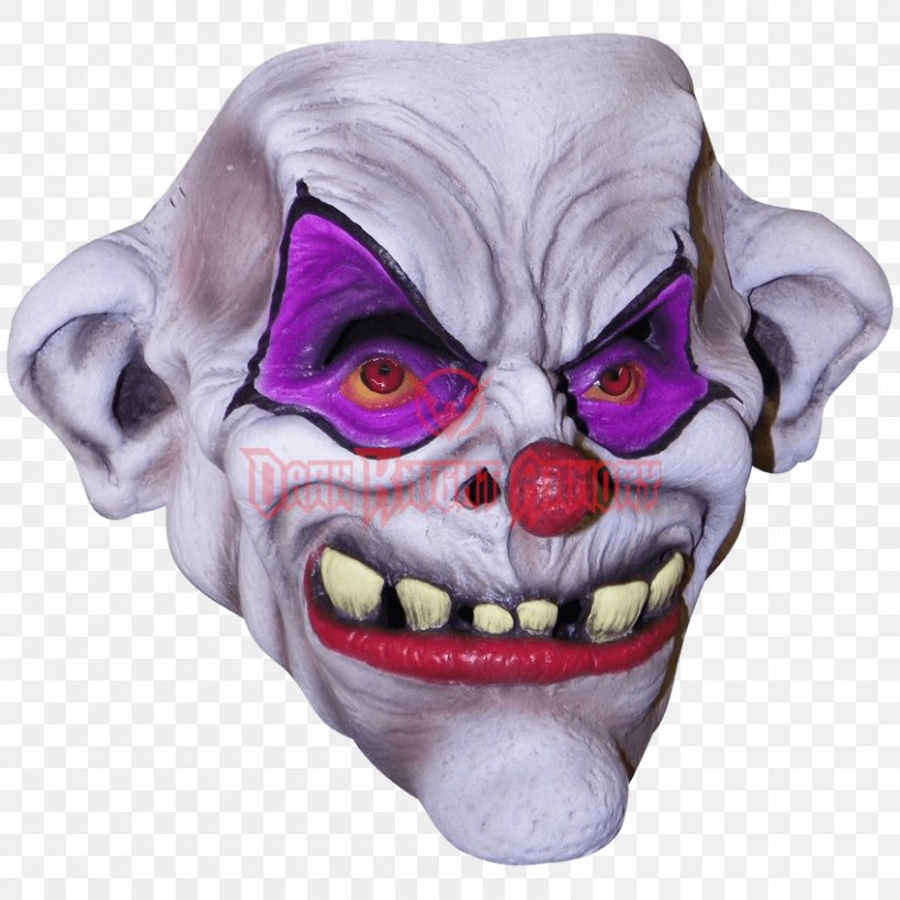 Mask Evil Clown Joker Harlequin, PNG, 850x850px, Mask, Billy The Puppet, Child, Circus, Clothing Accessories Download Free