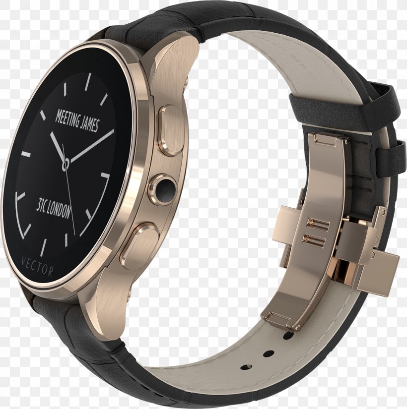 Smartwatch Leather Strap Gold, PNG, 1200x1208px, Smartwatch, Black, Bracelet, Brand, Brushed Metal Download Free